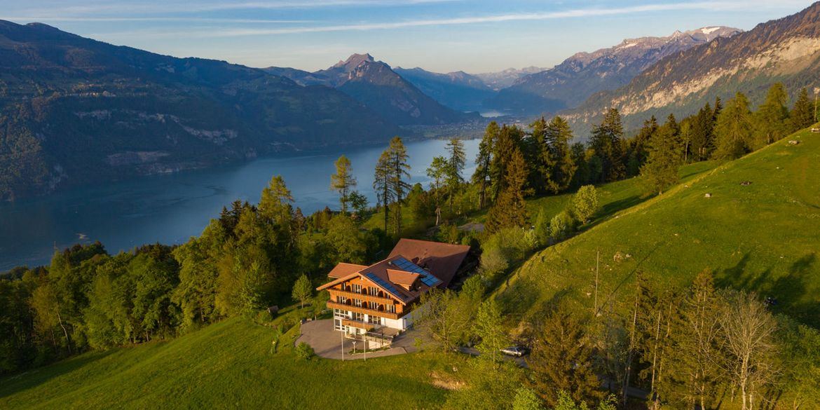 Luftaufnahme Hotel